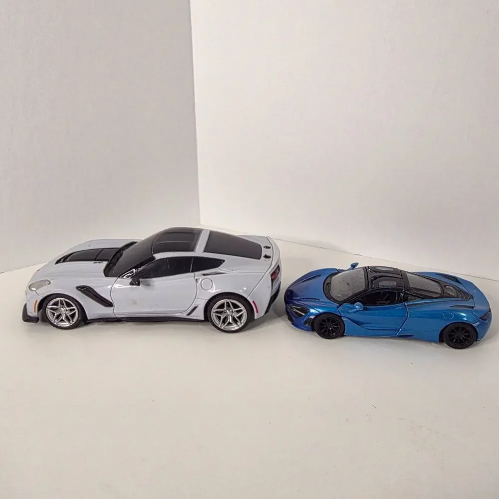 Sharper Image Corvette ZR1 RC Kinsmart McLaren 720S Car Lot Untested